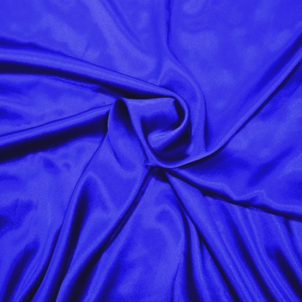 Crepe Backed Satin Royal Blue